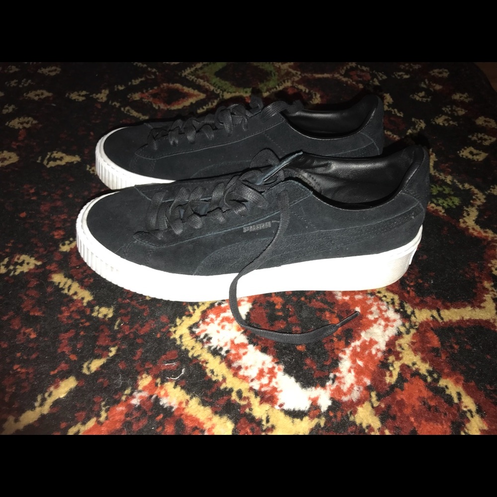 Black Puma Platforms